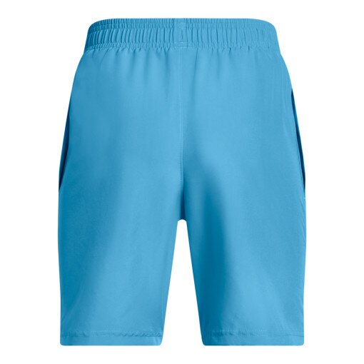 Chłopięce spodenki treningowe Under Armour UA Tech Woven Wordmark Short - granatowe