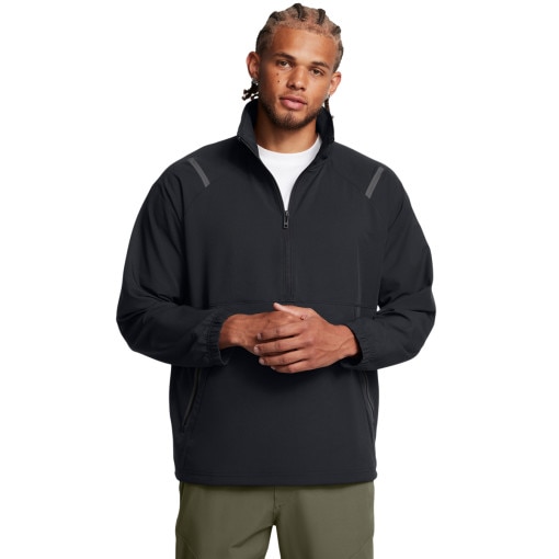 UNDER ARMOUR Męska bluza treningowa Under Armour UA Unstoppable Anorak  czarny Czarny