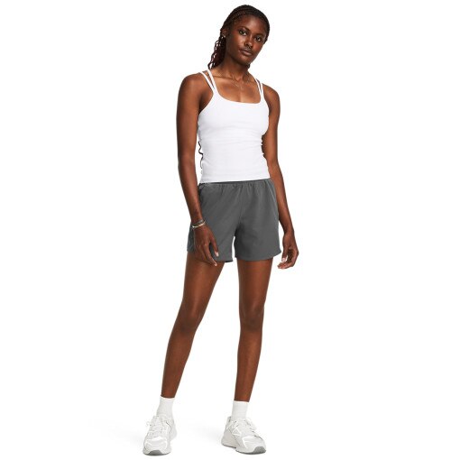 UNDER ARMOUR Damskie spodenki treningowe Under Armour UA Vanish 5in Short szare Szary