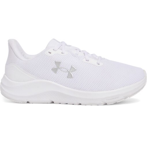 UNDER ARMOUR Damskie buty do biegania Under Armour UA W Charged Pursuit 4  białe Biały