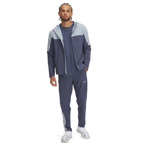 UNDER ARMOUR Męskie spodnie treningowe Under Armour UA Woven Utility Pants  szare Szary