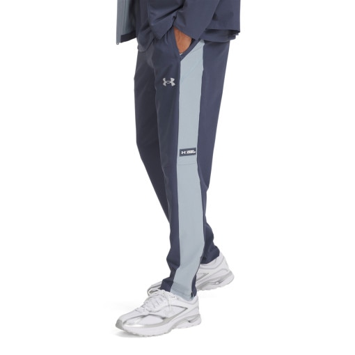 Męskie spodnie treningowe Under Armour UA Woven Utility Pants - szare