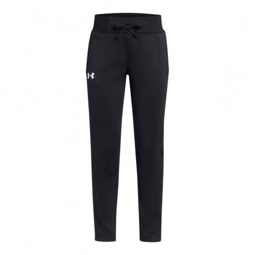 UNDER ARMOUR Dziewczęce spodnie treningowe Under Armour Fleece Pants  czarne Czarny