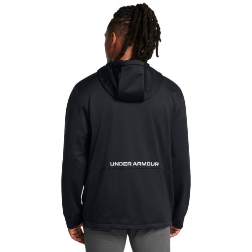 Męska kurtka treningowa Under Armour Armour Fleece Swacket - czarna