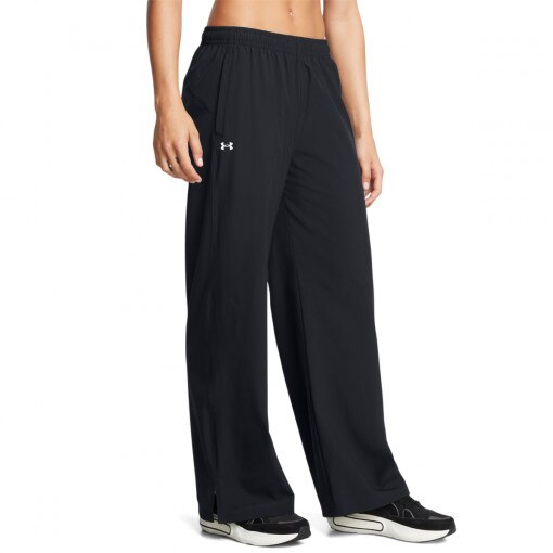 Damskie spodnie treningowe Under Armour Armoursport Wide Leg Pant - czarne