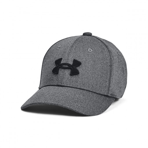 UNDER ARMOUR Chłopięca czapka z daszkiem Under Armour Boy's UA Blitzing  szara Szary