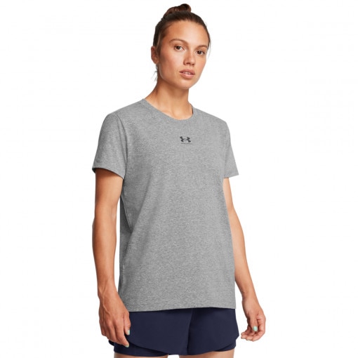 UNDER ARMOUR Damski tshirt z nadrukiem Under Armour Campus Core Ss  szary Szary