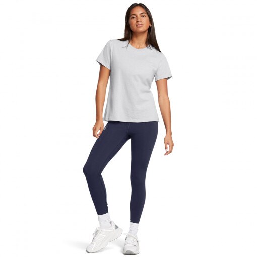UNDER ARMOUR Damskie legginsy dzianinowe z wysokim stanem Under Armour Campus Legging  granatowe Granatowy