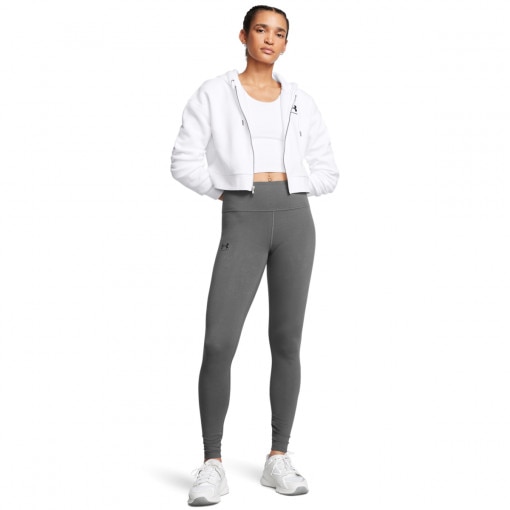 UNDER ARMOUR Damskie legginsy dzianinowe z wysokim stanem Under Armour Campus Legging  szare Szary