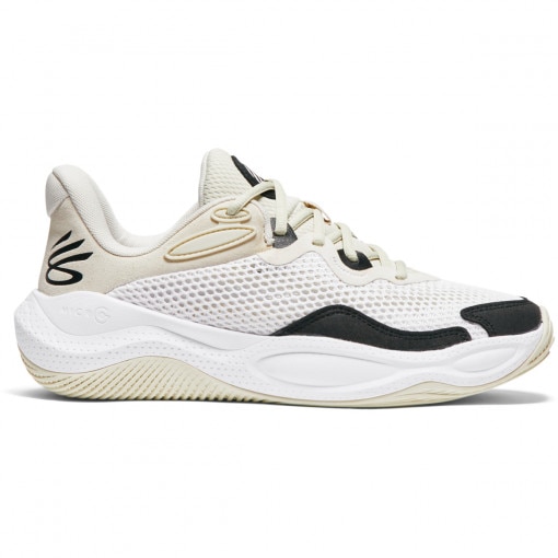 UNDER ARMOUR Buty do koszykówki uniseks Under Armour Curry Splash 24 Sde beżowe Beżowy