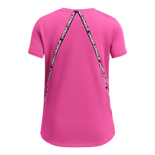 Dziewczęca koszulka treningowa Under Armour Knockout Tee - różowa