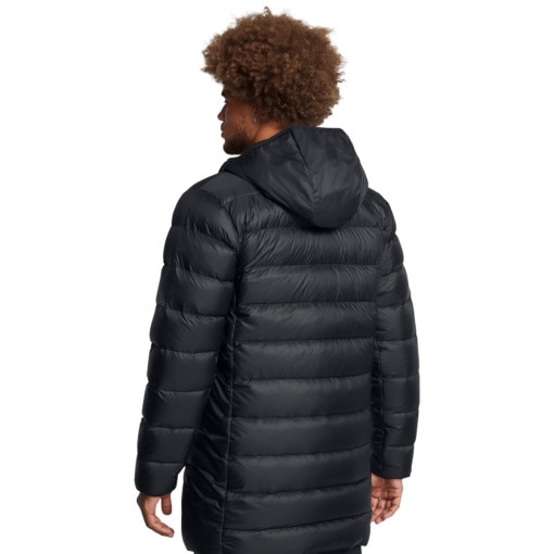 Męska kurtka parka z puchem naturalnym Under Armour Legend Down - czarna