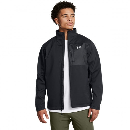 UNDER ARMOUR Męska kurtka przejściowa Under Armour Shield Jacket  czarna Czarny
