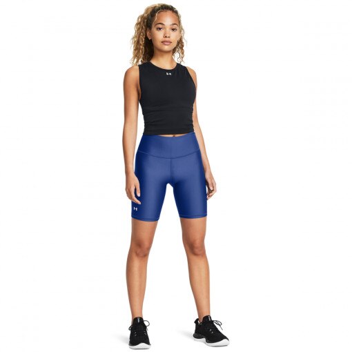 UNDER ARMOUR Damskie kolarki treningowe Under Armour Tech Bike Short niebieskie Niebieski
