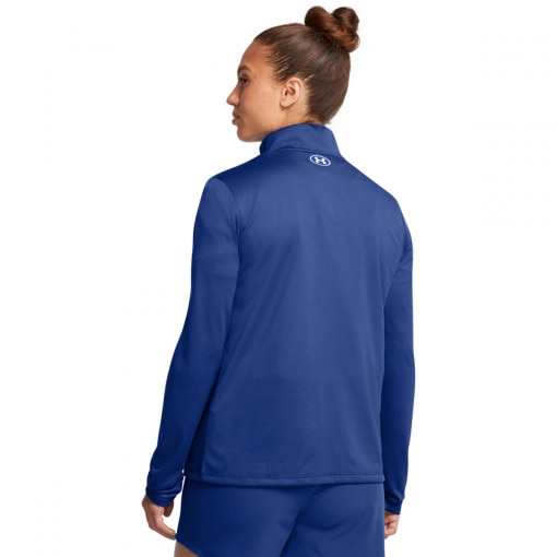 Damska bluza treningowa rozpinana bez kaptura Under Armour Tech Full Zip - niebieska 