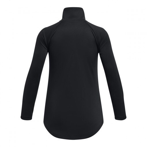 Dziewczęca bluza treningowa nierozpinana bez kaptura Under Armour Tech Graphic 1/2 Zip - czarna