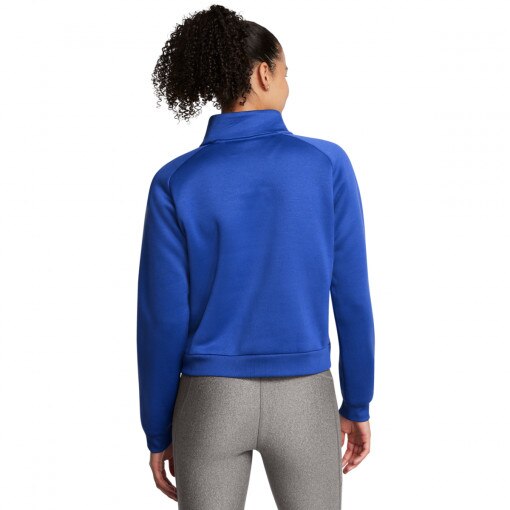 Damska bluza treningowa Under Armour UA Armour Fleece Pro ½ Zip - niebieska