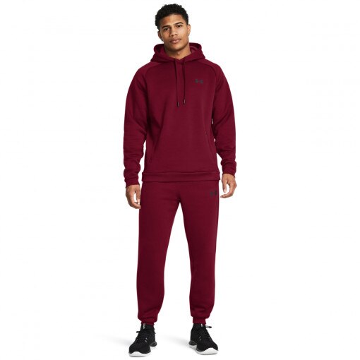 UNDER ARMOUR Męskie spodnie treningowe Under Armour UA Armour Fleece Pro Jogger czerwone Czerwony