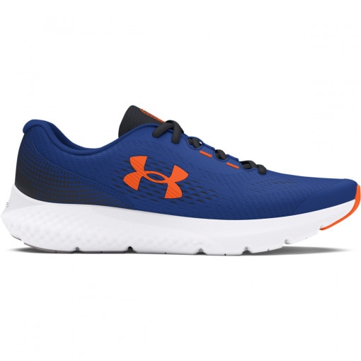 UNDER ARMOUR Chłopięce buty do biegania Under Armour UA BGS Charged Rogue 4  niebieskie Niebieski