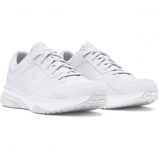 Męskie buty treningowe Under Armour  UA Edge Leather - białe