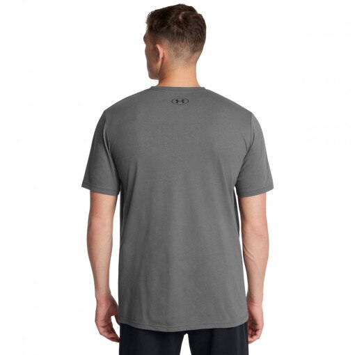 Męski t-shirt z nadrukiem Under Armour UA Gl Foundation Update Ss - szary