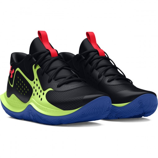 Dziecięce buty do koszykówki Under Armour UA GS JET '23 - czarne
