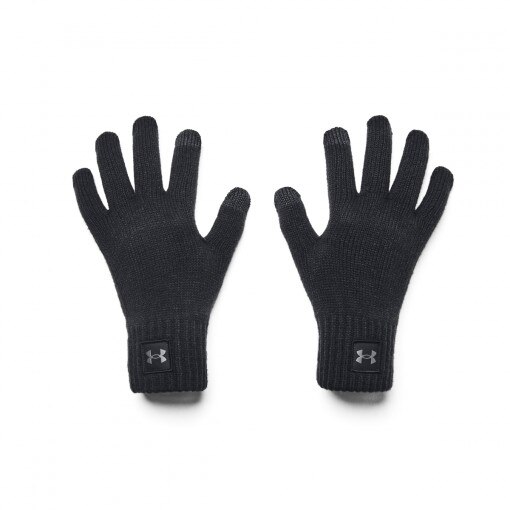UNDER ARMOUR Męskie rękawiczki zimowe Under Armour UA Halftime Gloves  czarne Czarny