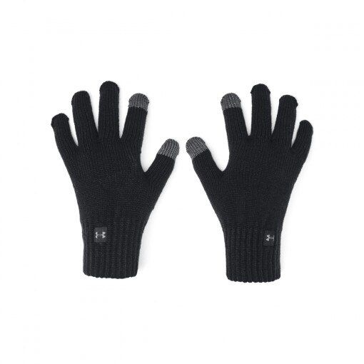 UNDER ARMOUR Damskie rękawiczki zimowe Under Armour UA Halftime Gloves  czarne Czarny