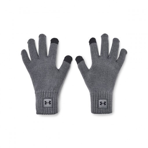 UNDER ARMOUR Męskie rękawiczki zimowe Under Armour UA Halftime Gloves  szare Szary
