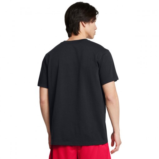 Męski t-shirt z nadrukiem Under Armour UA HW Armour Label SS - czarny