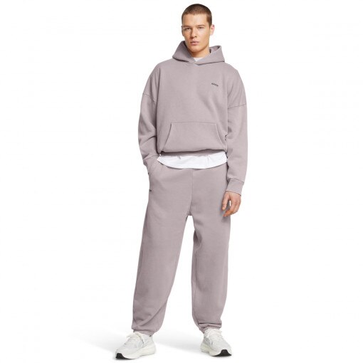 UNDER ARMOUR Męskie spodnie dresowe Under Armour UA Icon Hwt Flc Wash Os Pant  beżowe Beżowy