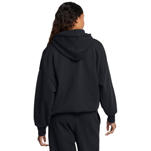 Damska bluza dresowa nierozpinana z kapturem Under Armour UA Icon Hwt Terry Os Hdy - czarna