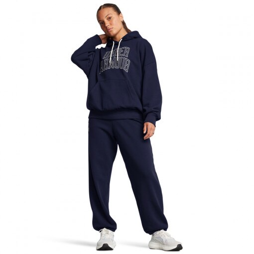 UNDER ARMOUR Damskie spodnie dresowe Under Armour UA Icon Hwt Terry Os Pant  granatowe Granatowy