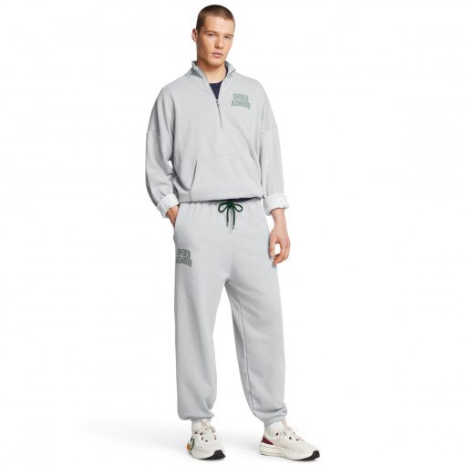 UNDER ARMOUR Męskie spodnie dresowe Under Armour UA Icon Hwt Terry Os Pant  szare Szary