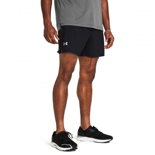 Męskie spodenki do biegania Under Armour UA Launch 5'' Unlined Shorts - czarne