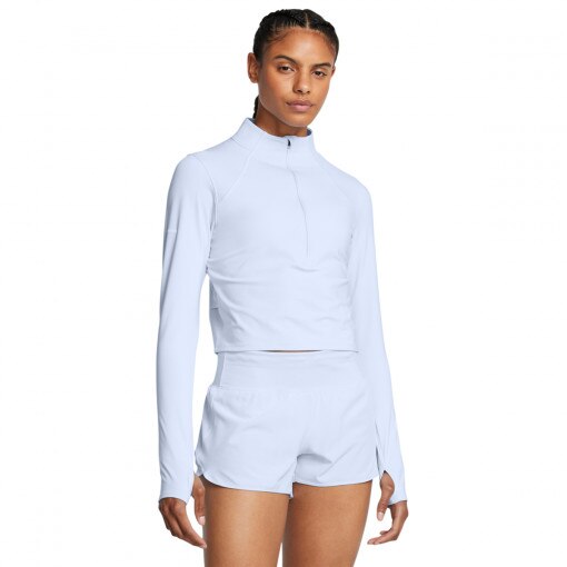 Obrazek dla: UNDER ARMOUR Damski longsleeve do biegania Under Armour UA Launch Elite Half Zip  niebieski Niebieski