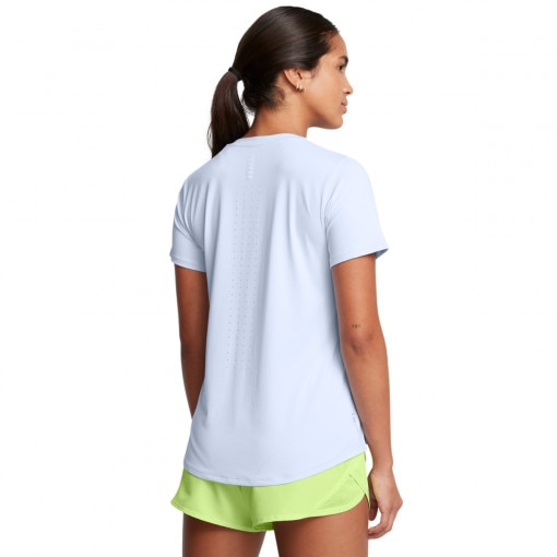 Damska koszulka do biegania Under Armour UA Launch Elite Shortsleeve - niebieska