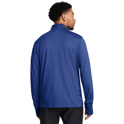 Męski longsleeve do biegania Under Armour UA Launch Pro 1/4 Zip - niebieski