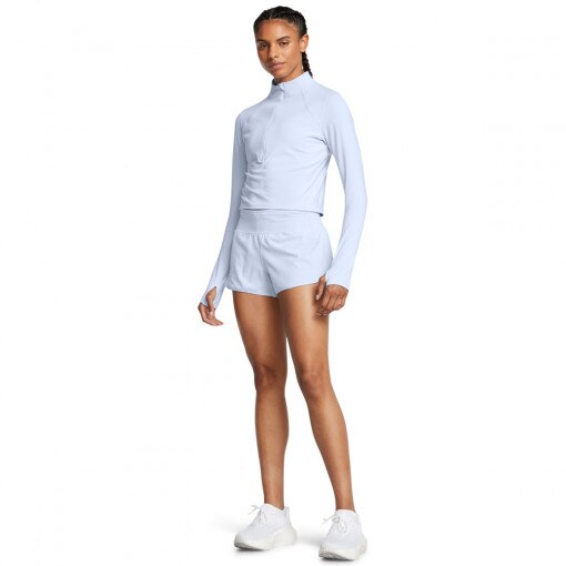 UNDER ARMOUR Damskie spodenki do biegania Under Armour UA Launch Pro 3'' Shorts  niebieskie Niebieski