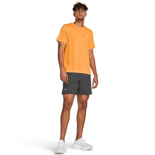 UNDER ARMOUR Męskie spodenki do biegania Under Armour UA Launch Pro 7'' Shorts  szare Szary