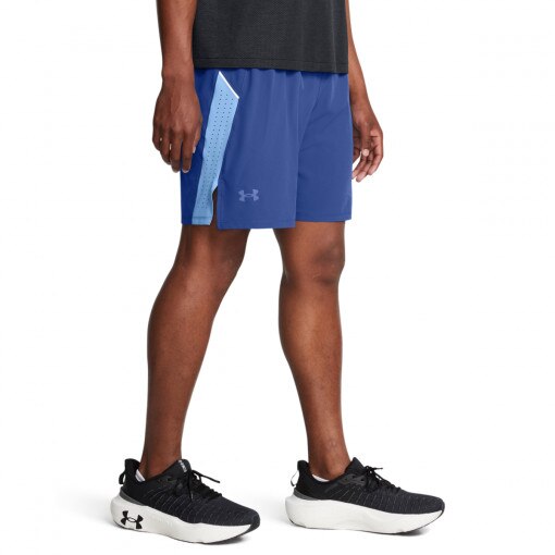Męskie spodenki do biegania Under Armour UA Launch Pro 7'' Shorts - niebieskie