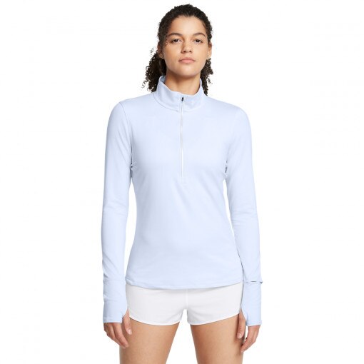 UNDER ARMOUR Damska bluza do biegania nierozpinana bez kaptura Under Armour UA Launch Pro Half Zip niebieska Niebieski
