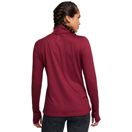 Damska bluza do biegania nierozpinana bez kaptura Under Armour UA Launch Pro Half Zip - czerwona