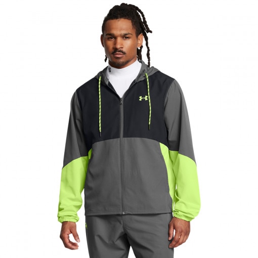 UNDER ARMOUR Męska kurtka treningowa Under Armour UA Icon Legacy Windbreaker  szara Szary