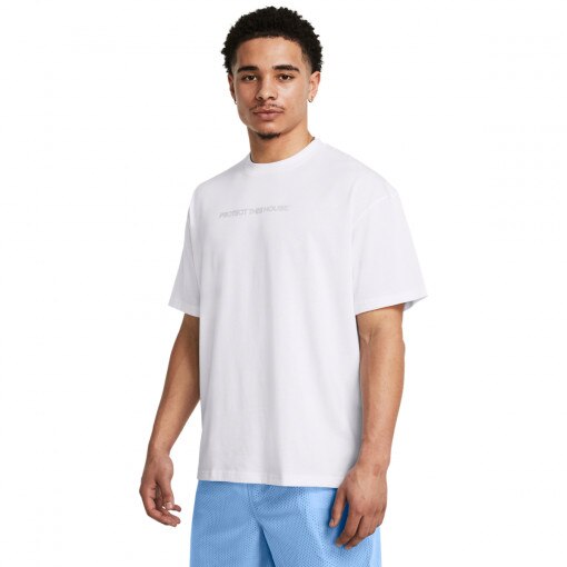 UNDER ARMOUR Męski tshirt z nadrukiem Under Armour UA M Pth Pack Hw Os Ss  biały Biały