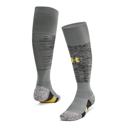 UNDER ARMOUR Skarpetki piłkarskie uniseks Under Armour UA Magnetico Pocket 1pk Otc  szare Szary