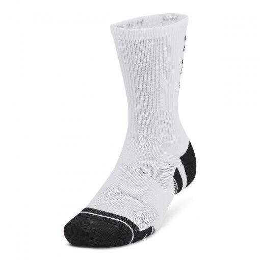 Skarpetki treningowe uniseks Under Armour UA Perf Tech Nov 3pk Crew - białe