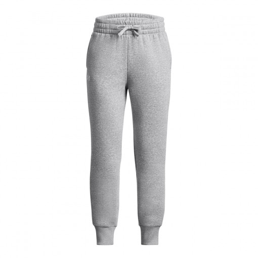 UNDER ARMOUR Dziewczęce spodnie dresowe Under Armour UA Rival Fleece Joggers  szare Szary