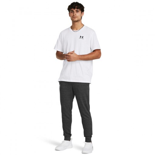 UNDER ARMOUR Męskie spodnie dresowe Under Armour UA Rival Terry Jogger szare Szary