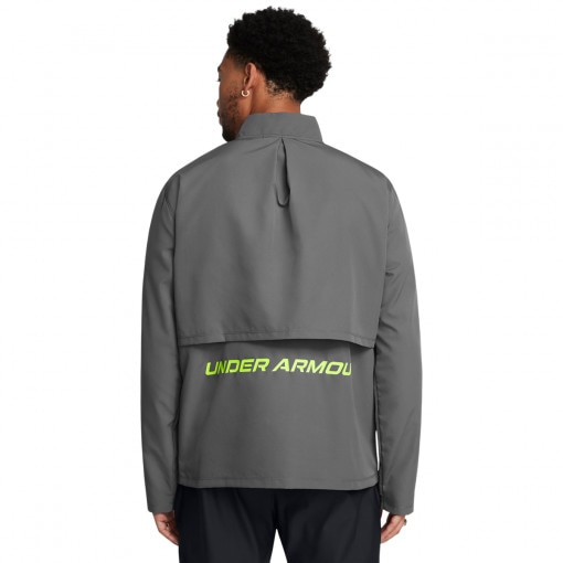 Męska kurtka do biegania Under Armour UA Storm Run Jacket - szara